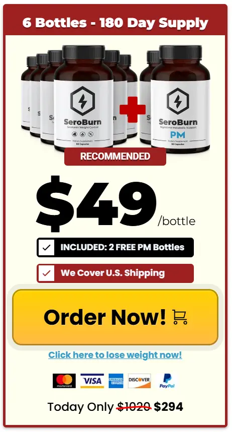 SeroBurn - 6 Bottle